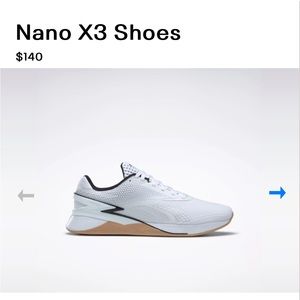 NWT Reebok X3 Nano shoes Men’s 11.5